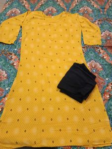 Yellow Kurta Set