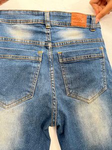 Flared Denim Jeans