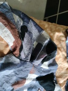 Abstract Print Dress