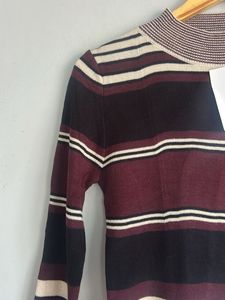 Striped Knit Sweater