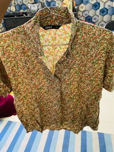 Floral Print Top - ONLY