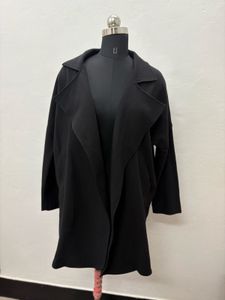 🔺Black Cardigan Coat