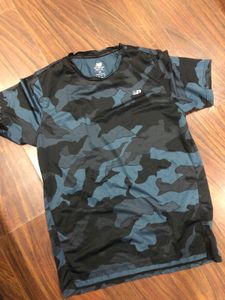 Camo New Balance Running T-Shirt
