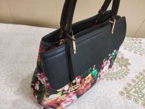 Floral Print Shoulder Bag
