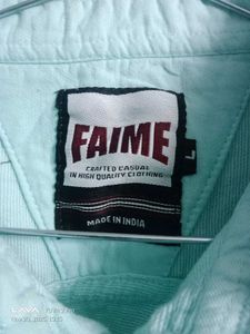 FAME Mint Green Shirt