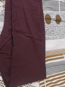 Burgundy Chino Pants
