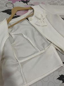 Coquette bow shrug