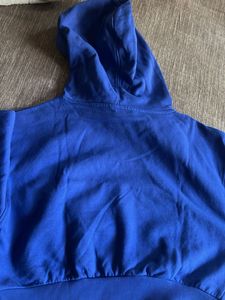 Size-M Blue Zudio Hoodie