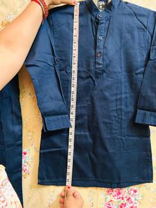 🇳🇿💫💗Boys&#39; Navy Blue Kurta Set