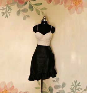Leather Corset Like Top