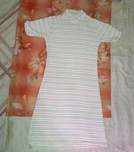Striped T-Shirt Dress