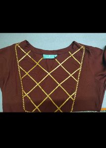 Elegant Brown Kurta set