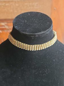 Sparkling Gold Choker