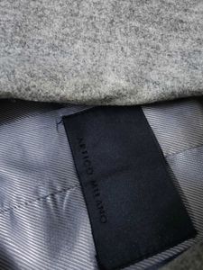 Elegant Grey Trench Coat