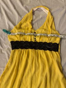 Beautiful Halter Neck Imported Dress
