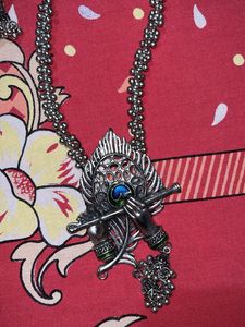 Silver Jhumka Earrings