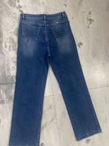 Dark Blue Denim Jeans