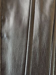 Zara leather finish corset top