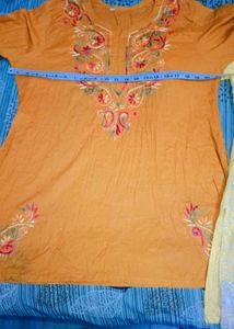 Chikankari Kurtis - Set of 2