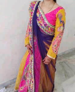 Peacock Lahenga Choli
