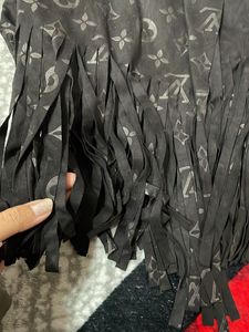 Black Velvet Stole