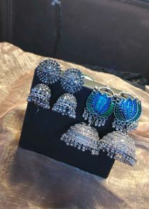 Oxidised jhumki earrings Combo