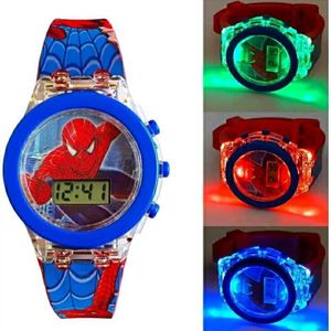 Spiderman Glowing Digital Watch With Free Delivery