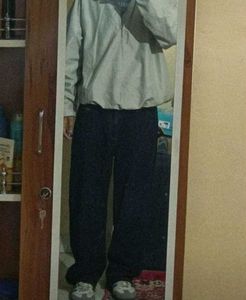 Purple Washed Baggy Jeans