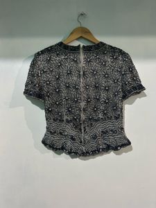 Vintage Beaded Top(bust32to36)