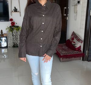 Gina Benotti Coffe Brown Shirt - S/M