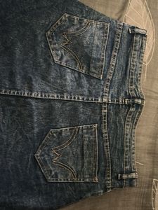 Denim Mini Skirt