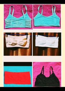 Combo Of 3 Tube N 2 Sports Bra