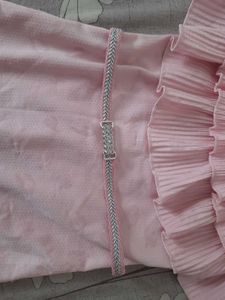Pink Ruffle Party Dress