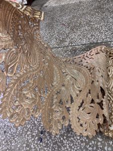 Embroidered Fabric Trim Lace