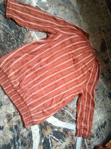 Striped Long Sleeve Top