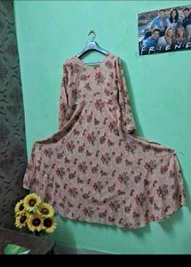 Floral Print Maxi Dress