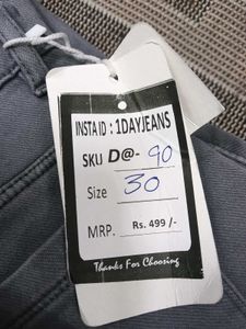 D@90 Size-30 (Sale) Latest Ladies high waist Jeans