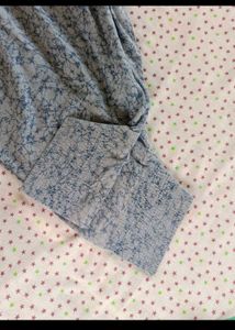 blue and grey suit set