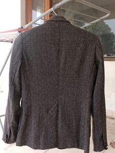Premium Wool Blend Blazer Coat