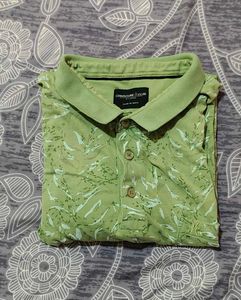 Fluorescent Green Polo T-shirt