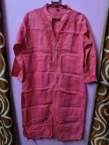 Elegant Embroidered Kurta