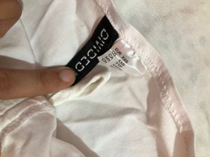 H&amp;M White Backless Top💖