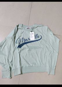 Ginger Printed Pullover Sweatshirt New With Tag