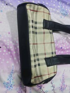 Checked Purse
