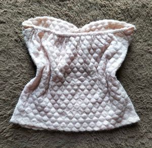 Y2K blush pink tube top 🩷
