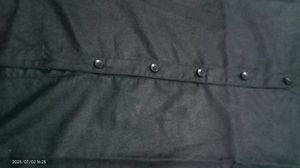 Black Button-Down Shirt