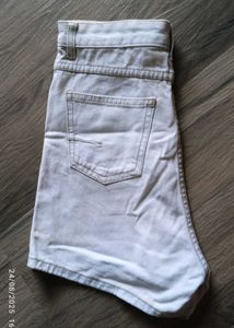 Light Wash Denim Shorts