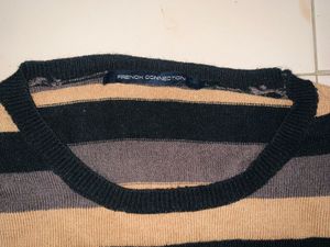 Striped Knit Sweater