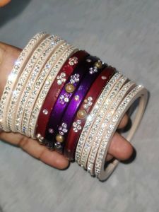 Sparkling Bangle Set