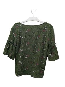 Floral Green Top